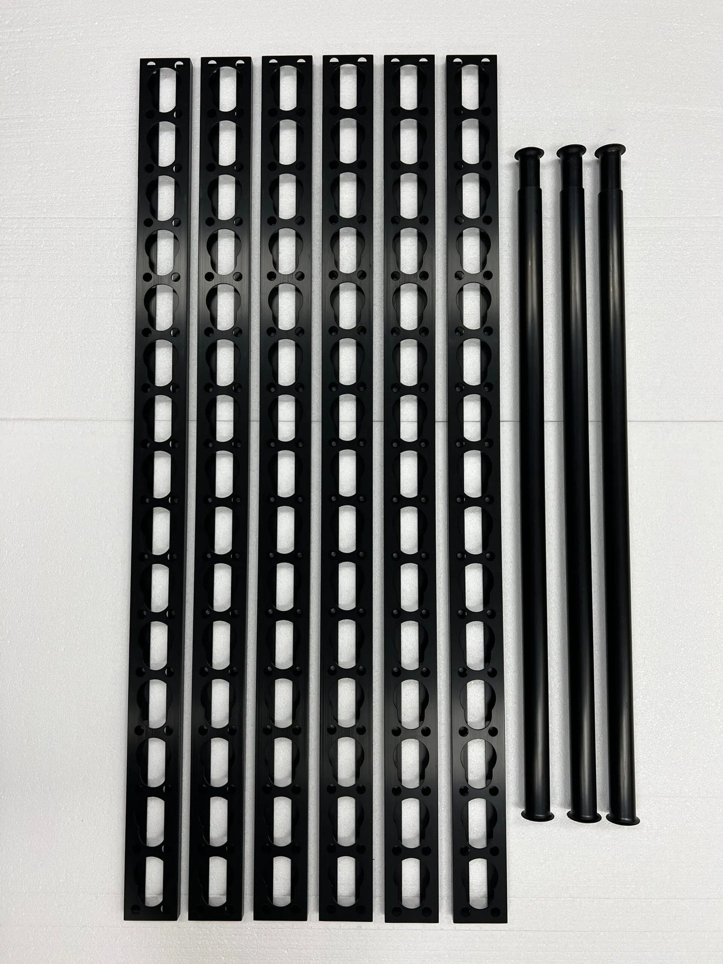 Basic packages - Module rails and telescopic tubes