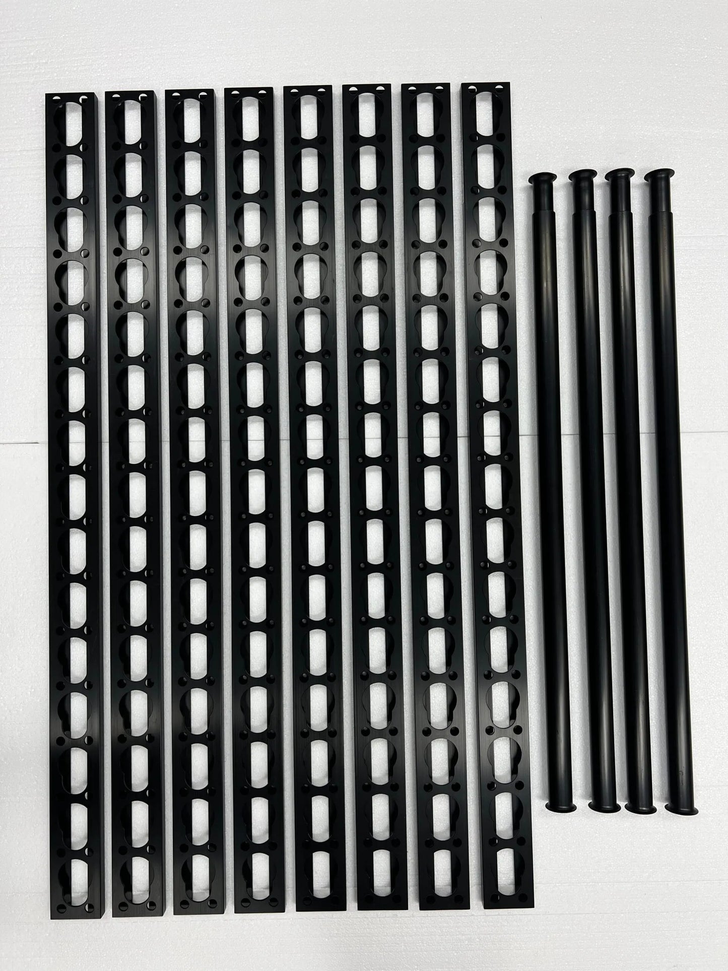 Basic packages - Module rails and telescopic tubes