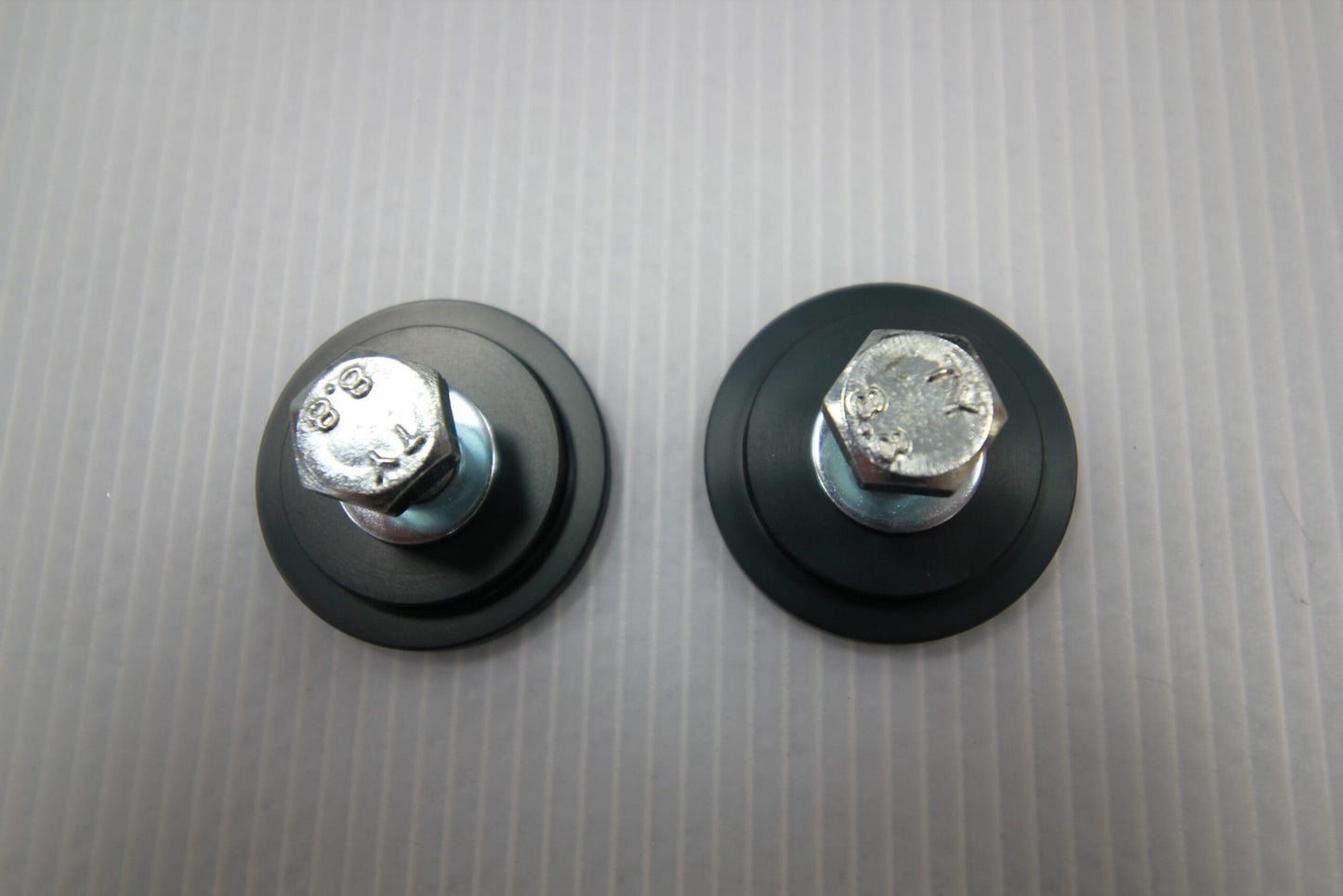 Hook locks with screws, 2 pcs. (For hanging your own equipment)