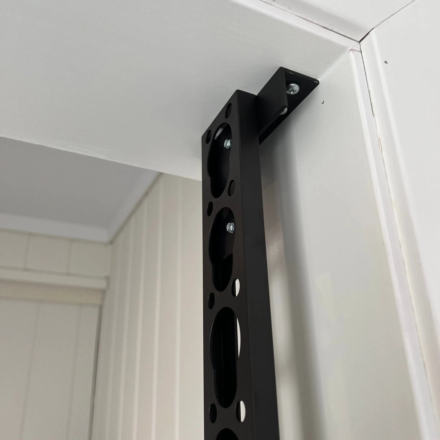 Roof and floor mount for module rail