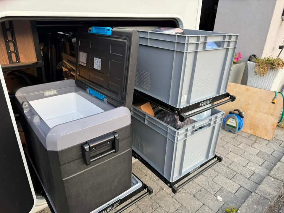 Euroslider - sistema extraíble para cajas Euro