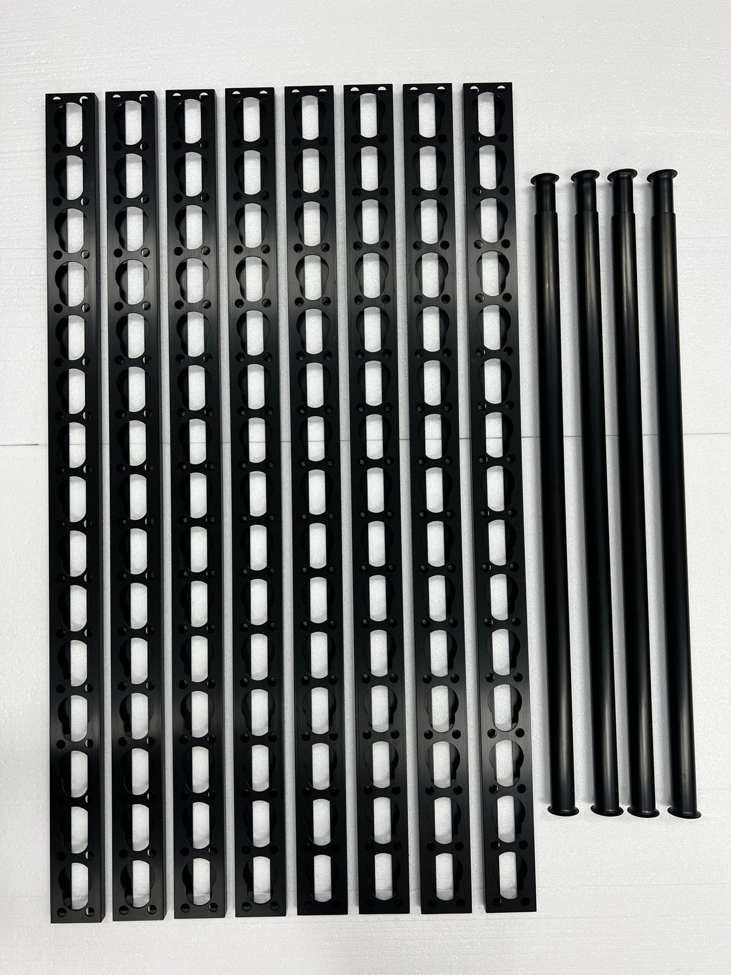 Basic packages - Module rails and telescopic tubes