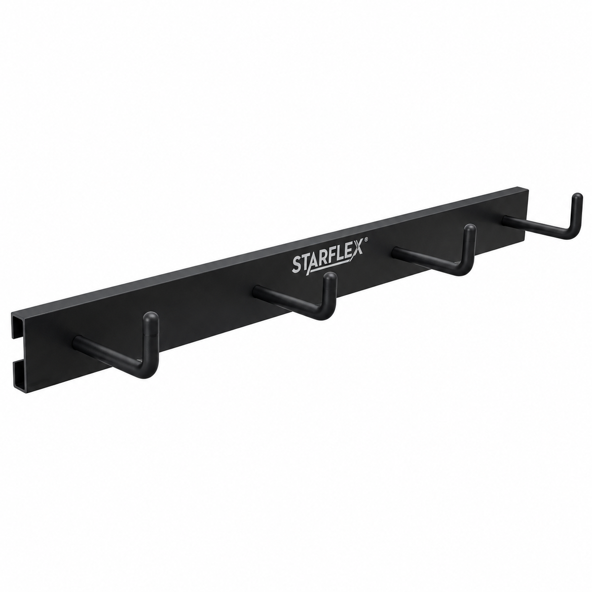 Knaggrekke med fire korte kroker, 7 cm og 90°