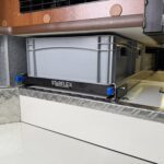 Når Euroslideren er lukket, ligger systemet kompakt og integrert i lasterommet. Ingen løse deler – kun en ren og funksjonell løsning som utnytter plassen maksimalt.