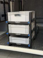 Starflex Euroslider uttrekkssystem for Eurobokser med tre uttrekk i høyden