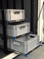 Starflex Euroslider uttrekkbar oppbevaringsløsning med flere uttrekk i varebil